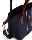 TOMMY HILFIGER Popette Mini Tote Bag Corp Space Blue Corp TOMMY HILFIGER Popette Mini Tote Bag Corp Space Blue Corp
