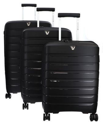 RONCATO B-Flying 4 W Trolley Exp (L + M + C) Nero