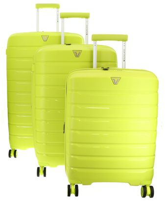 RONCATO B-Flying 4 W Trolley Exp (L + M + C) Cyber Lime