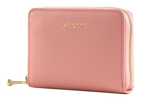 LACOSTE Zip Coin Wallet XS Peony