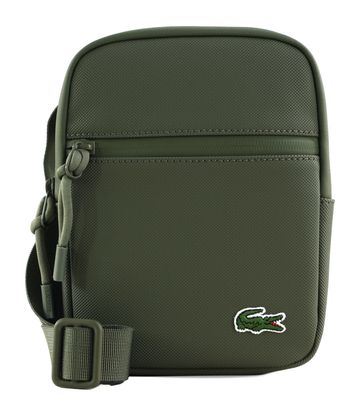 LACOSTE LCST Flat Crossover Bag S Ivy Green