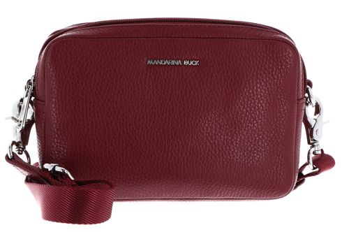 MANDARINA DUCK Mellow Leather Crossbody Camera Bag Grape