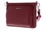 MANDARINA DUCK Mellow Leather Crossover Bag Grape