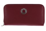 MANDARINA DUCK Mellow Leather Zip Around Wallet L Grape