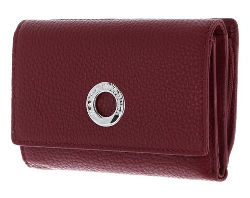 MANDARINA DUCK Mellow Leather Wallet with Flap M Grape