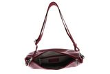 MANDARINA DUCK Mellow Leather Hobo Bag Grape