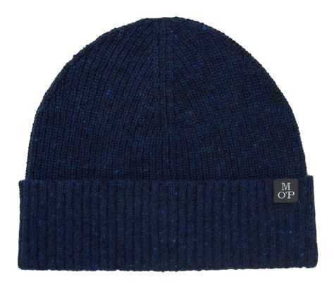 Marc O'Polo Knitted Hat Dark Navy
