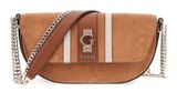 GUESS Erenia Convertible Crossbody Flap Bag Cognac Multi GUESS Erenia Convertible Crossbody Flap Bag Cognac Multi