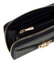 GUESS Dea SLG Zip Around Wallet M Coal Logo