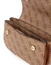 GUESS Dea Crossbody Flap Latte Logo GUESS Dea Crossbody Flap Latte Logo