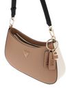 GUESS Noelle II Top Zip Shoulder Bag Tan Multi GUESS Noelle II Top Zip Shoulder Bag Tan Multi