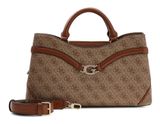 GUESS Dea Girlfriend Satchel Latte Logo