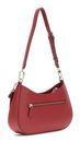 GUESS Noelle II Top Zip Shoulder Bag Garnet