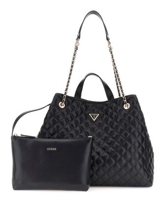 GUESS Giully II 2 in 1 Tote L Black
