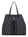 GUESS Erenia 2 in 1 Tote L Coal Logo GUESS Erenia 2 in 1 Tote L Coal Logo