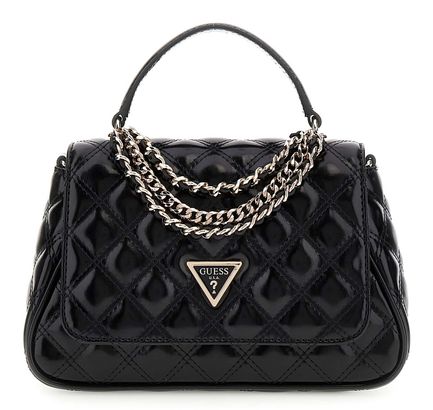 GUESS Giully II Top Handle Flap Black