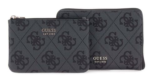 GUESS Jewelry Organizer & Passport Pouch Coal Logo
