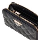 GUESS Giully II SLG Medium Zip Around Wallet M Black GUESS Giully II SLG Medium Zip Around Wallet M Black