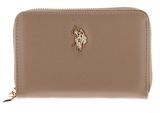 U.S. POLO ASSN. Jones Zip Wallet Beige U.S. POLO ASSN. Jones Zip Wallet Beige