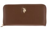 U.S. POLO ASSN. Jones Zip Around Wallet Brown U.S. POLO ASSN. Jones Zip Around Wallet Brown