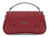 GUESS Valla Top Handle Flap Bag Red GUESS Valla Top Handle Flap Bag Red