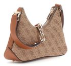 GUESS Dea Crossbody Top Zip Latte Logo