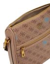 GUESS Milano Crossbody Bag 2 Beige / Blue GUESS Milano Crossbody Bag 2 Beige / Blue