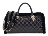 GUESS Christi Shoulder Satchel Bag Black