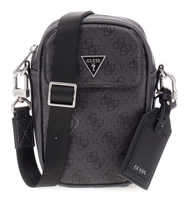 GUESS Milano Crossbody Micro Bag Black / White