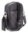 GUESS Milano Crossbody Micro Bag Black / White GUESS Milano Crossbody Micro Bag Black / White