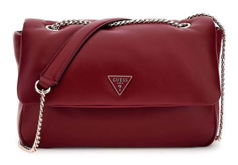GUESS Sunetra Convertible Crossbody Flap Red