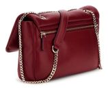 GUESS Sunetra Convertible Crossbody Flap Red GUESS Sunetra Convertible Crossbody Flap Red