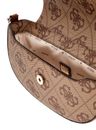GUESS Erenia Convertible Crossbody Flap Latte Logo