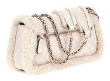 GUESS Cristi Convertible Crossbody Flap Bag Bone