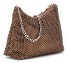 GUESS Zalina Top Zip Shoulder Bag Bronze