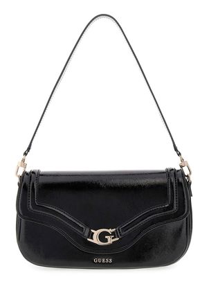 GUESS Dea Flap Shoulder Bag Black