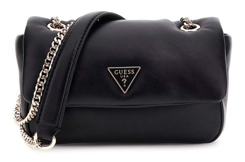 GUESS Sunetra Mini Convertible Crossbody Flap Black GUESS Sunetra Mini Convertible Crossbody Flap Black
