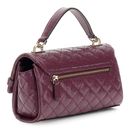GUESS Idra Top Handle Flap Bag Wine GUESS Idra Top Handle Flap Bag Wine