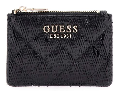 GUESS Idra SLG Card Case Black GUESS Idra SLG Card Case Black