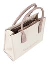 VALENTINO Wilk Shopping Bag Ecru / Taupe