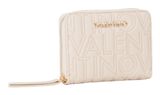 VALENTINO Pansy Zip Around Wallet Ecru