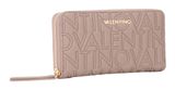 VALENTINO Pansy Zip Around Wallet Taupe