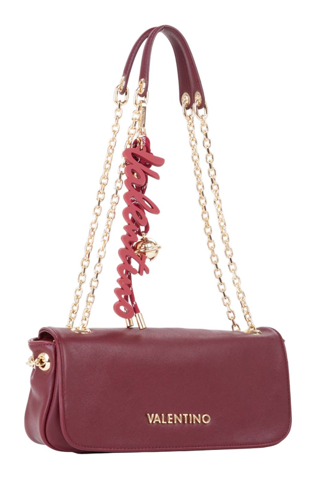 VALENTINO Winter Re Flap Bag Bordeaux VALENTINO Winter Re Flap Bag Bordeaux