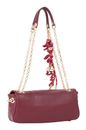 VALENTINO Winter Re Flap Bag Bordeaux