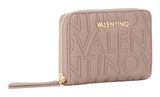 VALENTINO Pansy Zip Around Wallet Taupe