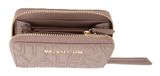 VALENTINO Pansy Zip Around Wallet Taupe