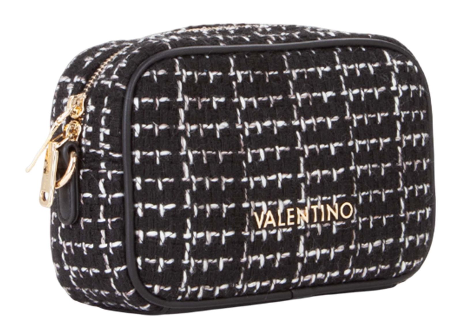 VALENTINO Tweed Camera Bag Nero / Multicolor VALENTINO Tweed Camera Bag Nero / Multicolor