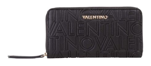 VALENTINO Pansy Zip Around Wallet Nero