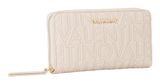 VALENTINO Pansy Zip Around Wallet Ecru