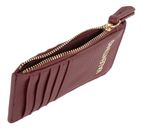 VALENTINO Brixton Credit Card Case Bordeaux VALENTINO Brixton Credit Card Case Bordeaux